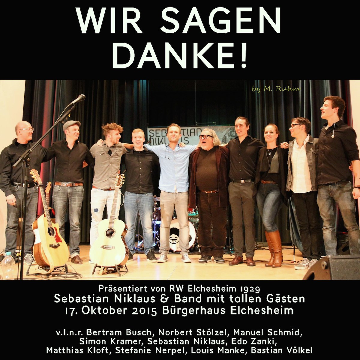 Wir sagen DANKE! - Tourfinale in Elchesheim am 17. Oktober 2015