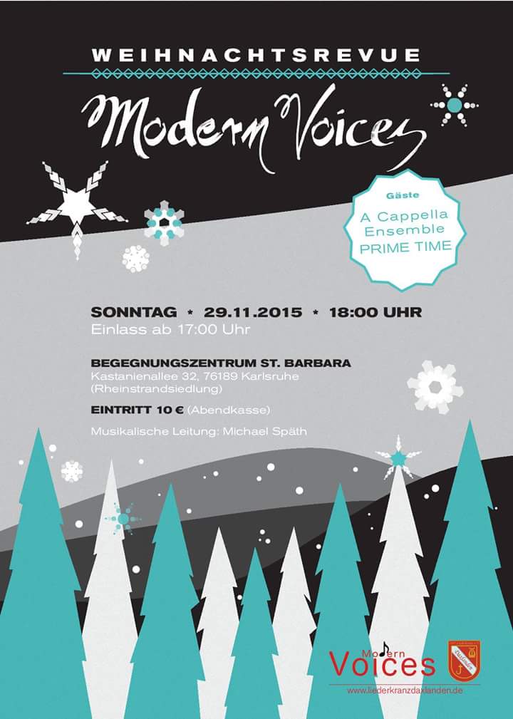 Plakat Modern Voices