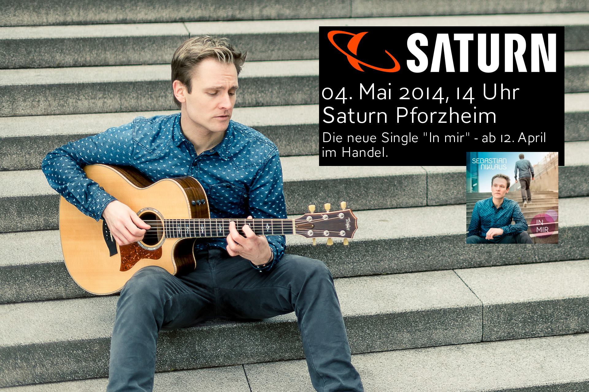 Saturn Pforzheim, Konzert am 4. Mai 2014