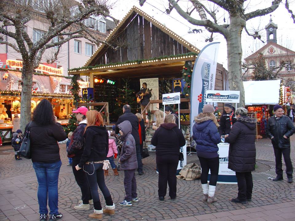 Weihnachtsmarkt Rastatt am 30.11. - mit Schwarzwaldradio