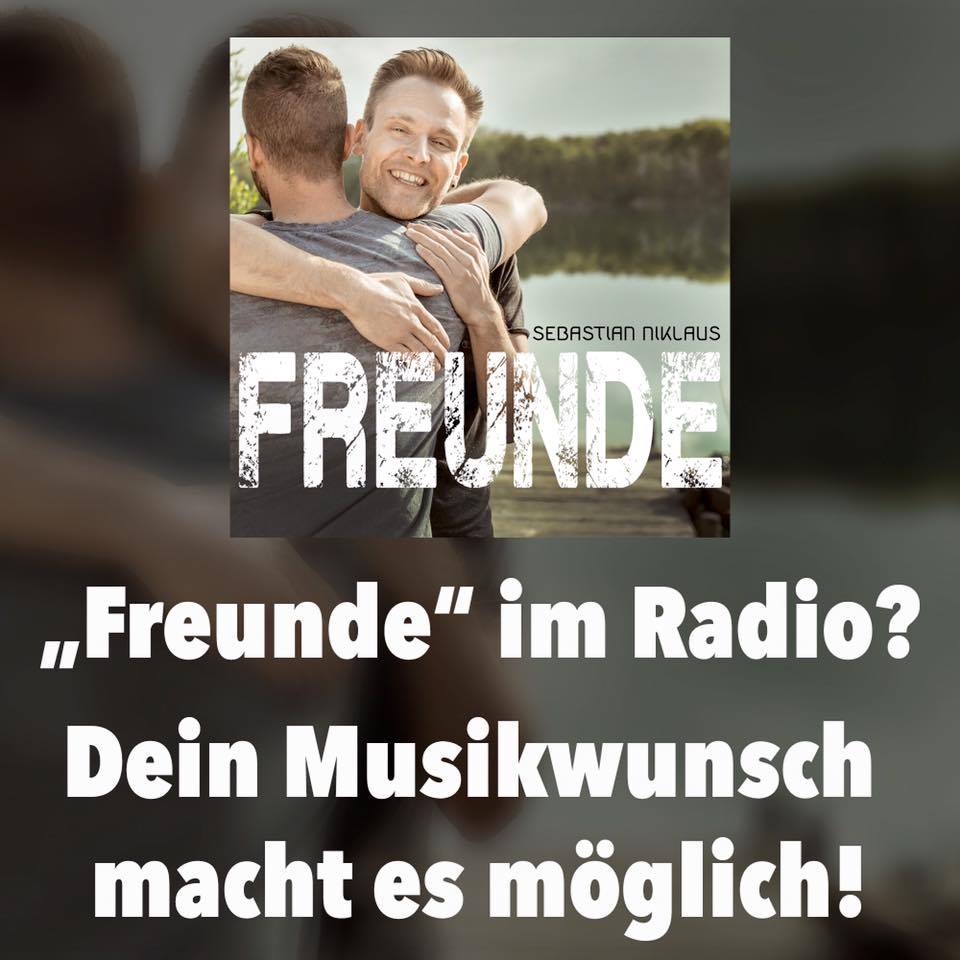 Freunde als Musikwunsch im Radio