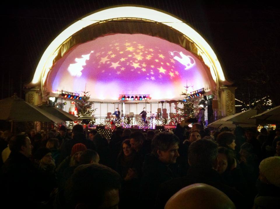 Konzertmuschel vor Kasino und Kurhaus in Baden-Baden