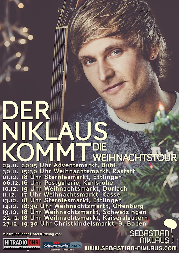 Der Niklaus kommt - Plakat zum Ausdrucken