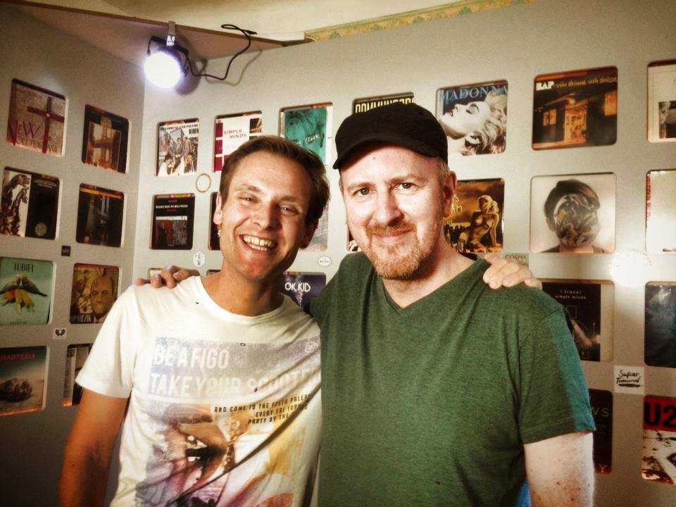 Mit Howie vom Yagaloo Musikmagazin in Berlin