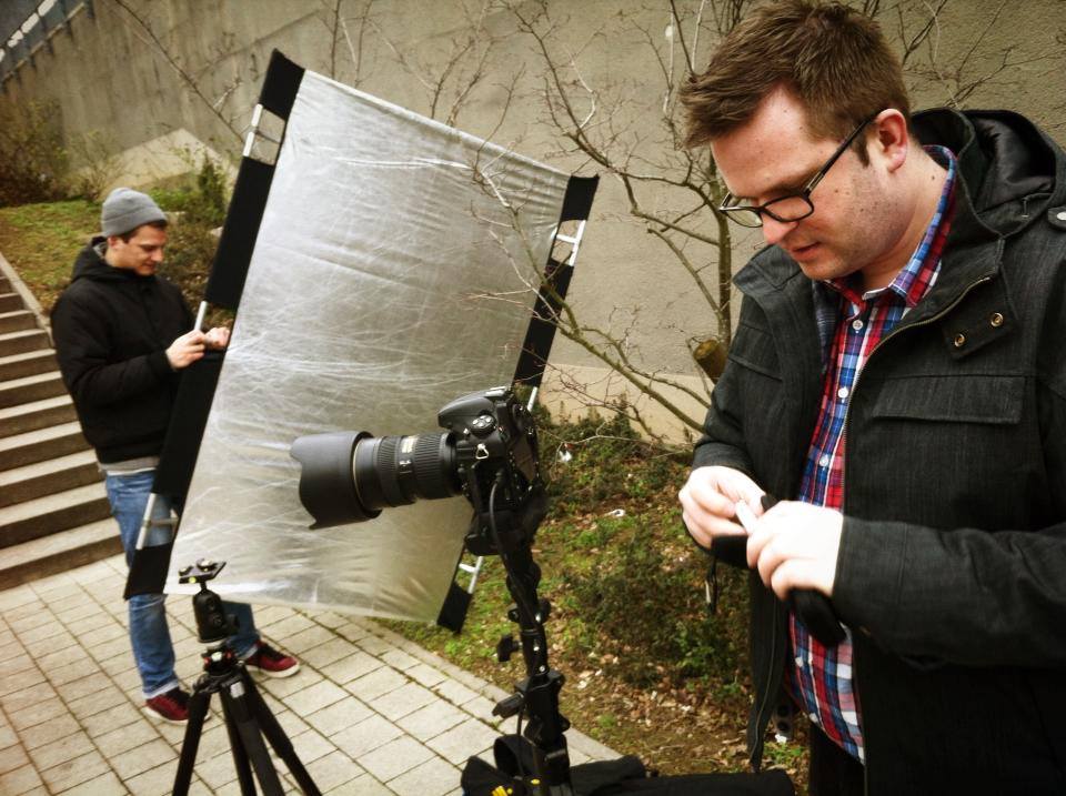 Mit Stephan Kaminski Fotografie heute beim Fototermin