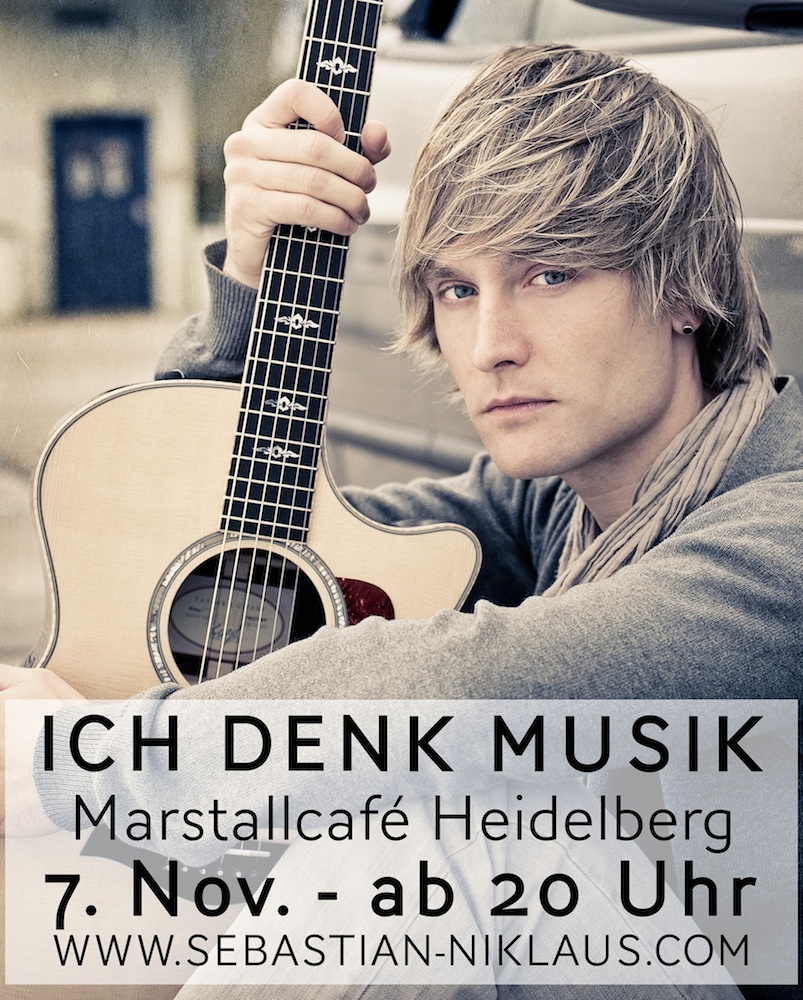 Konzert im Marstallcafé am 7. November