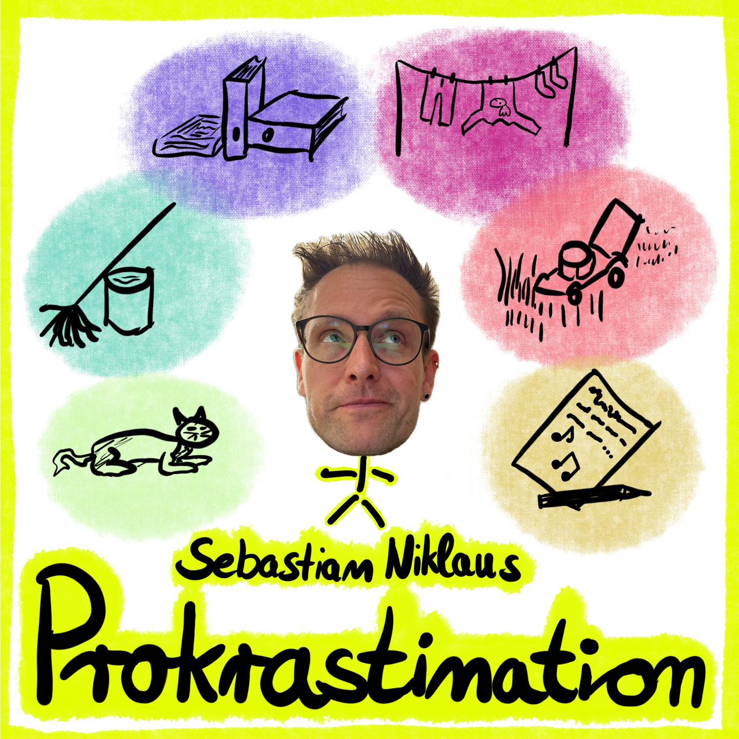 Sebastian Niklaus - Prokrastination Single Cover Neu 5. Juni 2025 Digitale Veröffentlichung