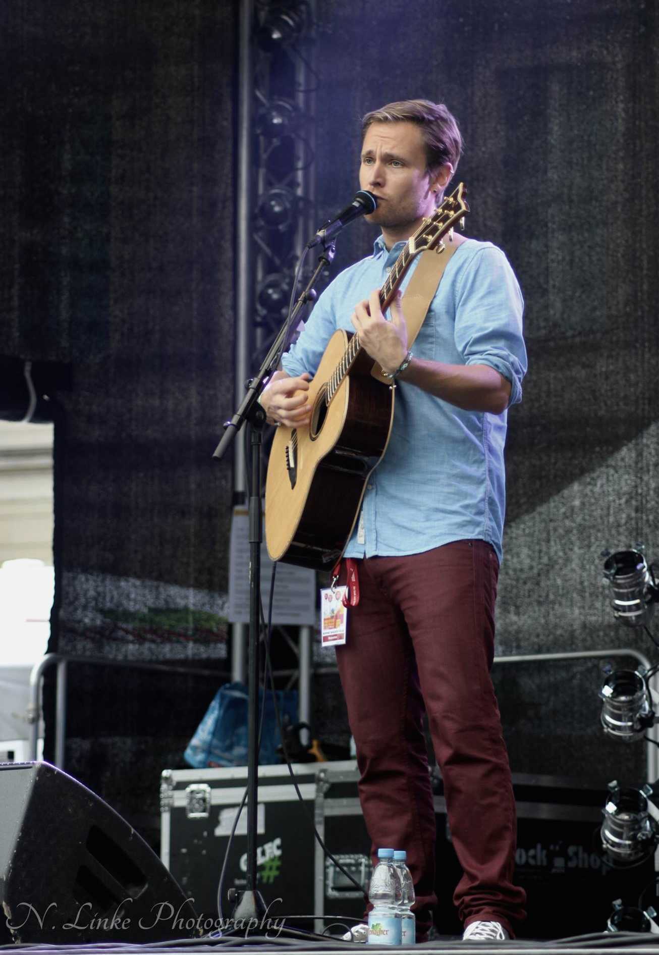 Stadtfest Karlsruhe mit meiner Ortega Gitarre