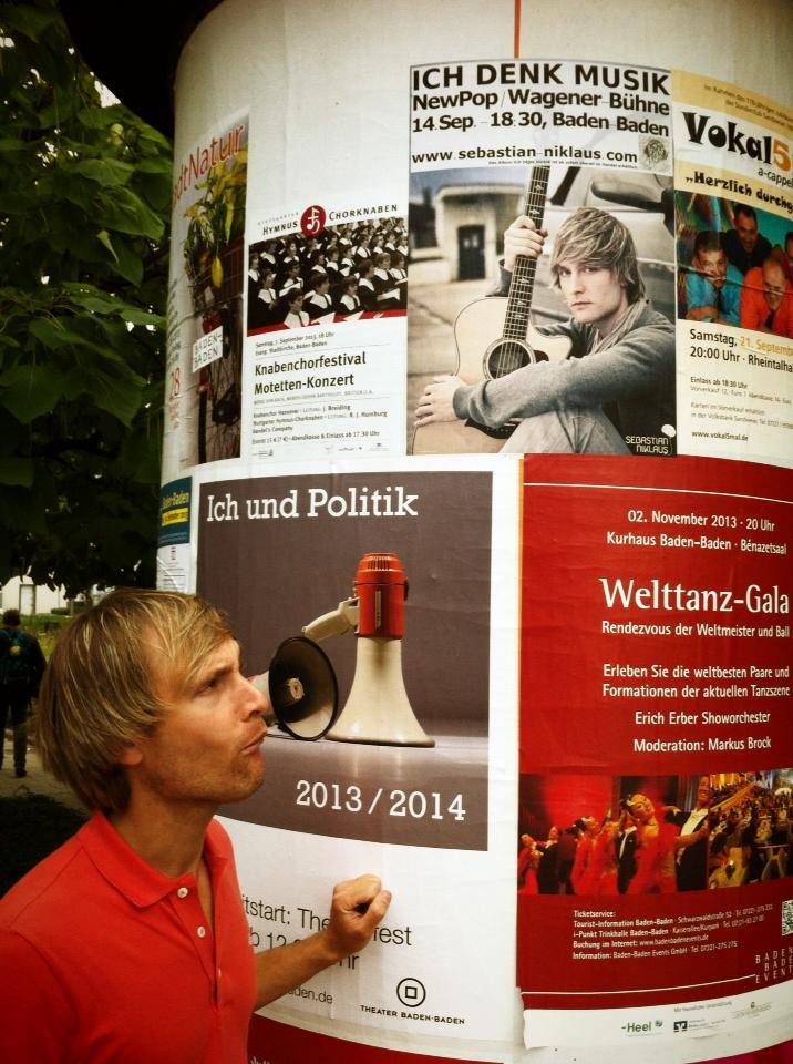 New Pop Festival Plakat in Baden-Baden