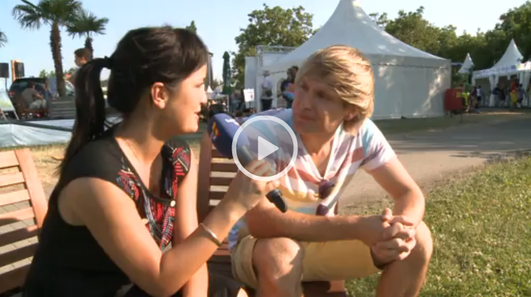 Baden TV Interview mit Karima Sell bei DasFEST 2013 / VorFEST am 16. Juli